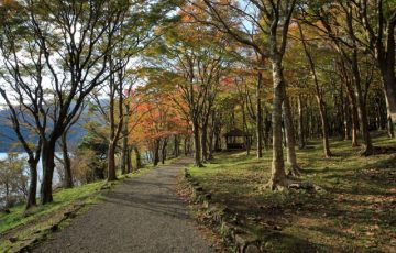 芦ノ湖　紅葉